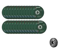 PARKSIDE® Discos de corte para metal / Tuerca de sujeción rápida para amoladora angular.