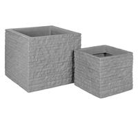 PARKSIDE® Juego de 2 maceteros