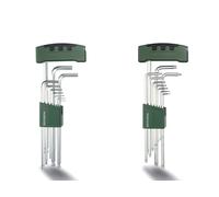 PARKSIDE® Juego de llaves acodadas con cabeza esférica / Juego de llaves acodadas TX