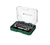 PARKSIDE® Juego de llaves de vaso pasantes, 31 piezas.