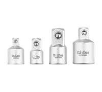 PARKSIDE® Juego de vasos / Juego de adaptadores de vasos para carraca / Juego de adaptadores de llave de vaso (1/4, 1/2 pulgada) (Juego para carracas)