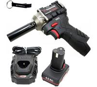 PARKSIDE PERFORMANCE® Atornillador de impacto inalámbrico de 12 V y 1/2", modelo PPDSSA 12-Li, incluye batería (4 Ah) y cargador (2,4 A)
