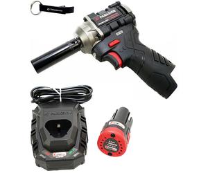 PARKSIDE PERFORMANCE® Atornillador de impacto inalámbrico de 12 V y 1/2", modelo PPDSSA 12-Li, incluye batería (2 Ah) y cargador (2,4 A)