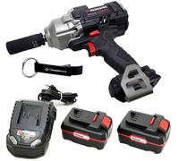 PARKSIDE PERFORMANCE® Atornillador de impacto inalámbrico de 20 V, modelo PASSP 20-Li, con portabrocas de 1/2", incluye 2 baterías (4Ah) y un cargador (2,4A)