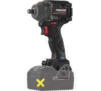 PARKSIDE PERFORMANCE® Atornillador de impacto inalámbrico de 20 V, modelo »PPDSSA 20-Li A1«, sin batería ni cargador