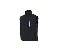 PARKSIDE PERFORMANCE® Chaleco de trabajo para hombre (negro/amarillo, XL(56/58))