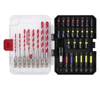 PARKSIDE PERFORMANCE® Juego de brocas y puntas Impact »PBBS 35 A1«, 35 piezas.