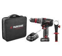 PARKSIDE PERFORMANCE® Set de taladro atornillador a batería de 12 V »PPBSSA 12 A1«, con batería y cargador.