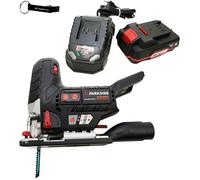 PARKSIDE PERFORMANCE® Sierra de calar inalámbrica de 20 V, modelo PSSPA 20-Li, incluye batería (2 Ah) y cargador (2,4 A)