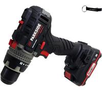 PARKSIDE PERFORMANCE® Taladro atornillador inalámbrico de 20 V / Taladro atornillador PBSAP 20-Li, incluye 2 baterías (2 Ah) y un cargador (2,4 A)