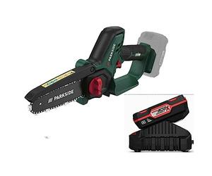 PARKSIDE PGHSA - Cortador de madera con batería de 20 V, batería de 2,0 Ah y cargador, apto para todas las baterías y dispositivos X20V Team