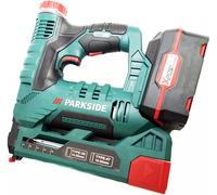 PARKSIDE® Pistola de grapado inalámbrica de 20 V, modelo PAT 20-Li / Incluye batería (4Ah) y cargador (2,4A)