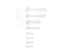 PARKSIDE® Set de bridas para cables 1.000 uds (Weiß)