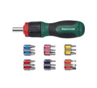 PARKSIDE® Set de destornillador con carraca de puntas
