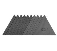 PARKSIDE® Set de mallas abrasivas para lijadora de paredes y suelos (Rejilla de lijado triangular 10 uds.)