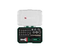 PARKSIDE® Set de puntas y llaves de vaso para destornillador de trinquete (Bit- und Stecknusssatz 6,3 mm)