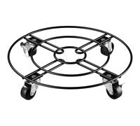 PARKSIDE® Soporte con ruedas para plantas (Alambre, negro)