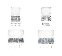 PARKSIDE® Surtido de tuercas de mariposa / Surtido de tornillos prisioneros / Surtido de pasadores / Surtido de clavos