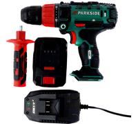 PARKSIDE® Taladro atornillador a batería de 2 velocidades PSBSA 20-Li X20V (incluye batería y cargador, en maletín de transporte)
