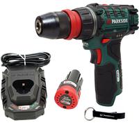 PARKSIDE® Taladro atornillador inalámbrico de 12 V, modelo PBSA 12-Li / Incluye batería (2 Ah) y cargador (2,4 A)