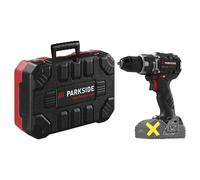 Parkside - Taladro-atornillador inalámbrico PARKSIDE PERFORMANCE® 20 V con motor sin escobillas, 60 Nm y 21 niveles de par para bricolaje profesional