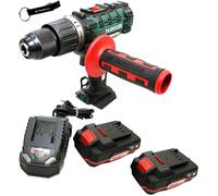 PARKSIDE® Taladro atornillador percutor inalámbrico de 20 V, modelo PSBSA 20-Li / Incluye 2 baterías (2 Ah) y un cargador (2,4 A)