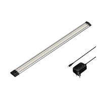 Parlat Luminaria LED bajo armario SIRIS con fuente de alimentación, plana, 50cm, 655lm, blanco