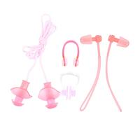 Parliky 4piezas Para Natación Kit De Protección Pinza Nariz De Pvc Para Adultos Para Piscina y Actividades Acuáticas