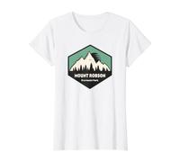 Parque Provincial del Monte Robson Camiseta gráfica económica, Mujer, Blanco, L