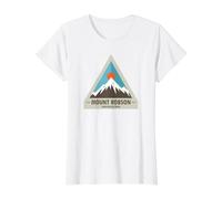 Parque Provincial del Monte Robson Camiseta gráfica económica, Mujer, Blanco, L