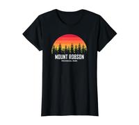 Parque Provincial del Monte Robson Camiseta gráfica económica, Mujer, Negro, L