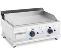 Parrilla a gas - Barbacoa a gas - Plancha para parrilla - Parrilla para exteriores - Barbacoa profesional - Plancha de acero inoxidable - 2 x 3100W