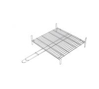Parrilla doble inoxidable SAUVIC 18/8 40x45cm. 2685