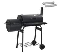 Parrilla al aire libre 103 x 60 x 113 cm Acero Negro