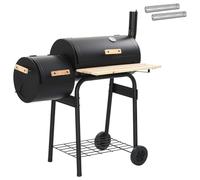 Parrilla al aire libre 103 x 60 x 113 cm Acero Negro