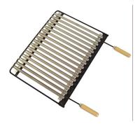 Parrilla barbacoa IMEX EL ZORRO inox. 60x41cm. 71625