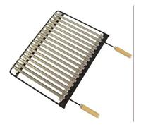 Parrilla barbacoa IMEX EL ZORRO inox. 66x41cm. 71613