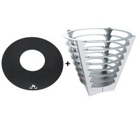 Parrilla Brasero Redondo +Placa Parrilla Grillring Feuerplatte
