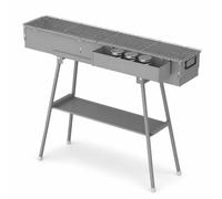 Parrilla Carbón Plegable Metálica, size to 1 | Estructura hierro, Parrilla para exrior, Celebraciones grupales, Para caseros