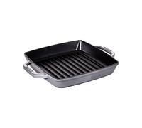 Parrilla Cuadrado 23 cm Staub Hierro fundido 40511-729-0 Gris grafito