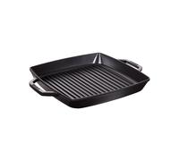 Parrilla Cuadrado 33 cm Staub Hierro fundido 40511-783-0 Negro