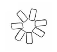 Parrilla Cubierta Anillo Decoración Parrilla Delantera Coche Exteriores Para Jeep Para Renegade 2019 2020 2021 2022 2023 2024 2025 Juego rejilla delantera