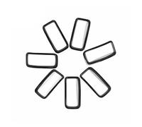 Parrilla Cubierta Anillo Decoración Parrilla Delantera Coche Exteriores Para Jeep Para Renegade 2019 2020 2021 2022 2023 2024 2025 Juego rejilla delantera