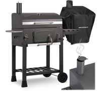 Parrilla de carbón Berdsen BD-891 con tapa, color negro