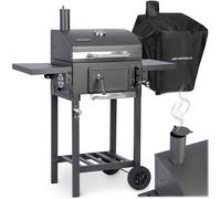 Parrilla de carbón Berdsen BD-892 con tapa, color negro