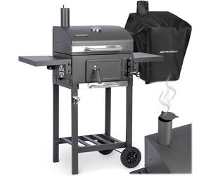Parrilla de carbón Berdsen BD-892 con tapa, color negro