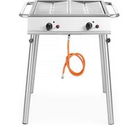 Parrilla de gas Xantos, 9,5 kW, 770 x 710 x (alto) 870 mm