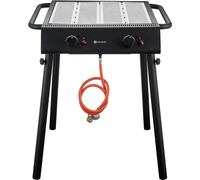 Parrilla de gas Xantos Black, color negro, 9,5 kW, dimensiones 770 x 710 x (alto) 870 mm