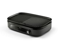 Parrilla de mesa Philips Serie 3000, 2400W, control de temperatura, revestimiento de piedra Maifan (HD6210/90)