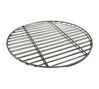 Parrilla de repuesto, Parrilla redonda de acero inoxidable for barbacoa, red plateada 28-50cm for acampar, senderismo, hornear al aire libre y fumar(32cm No ears)